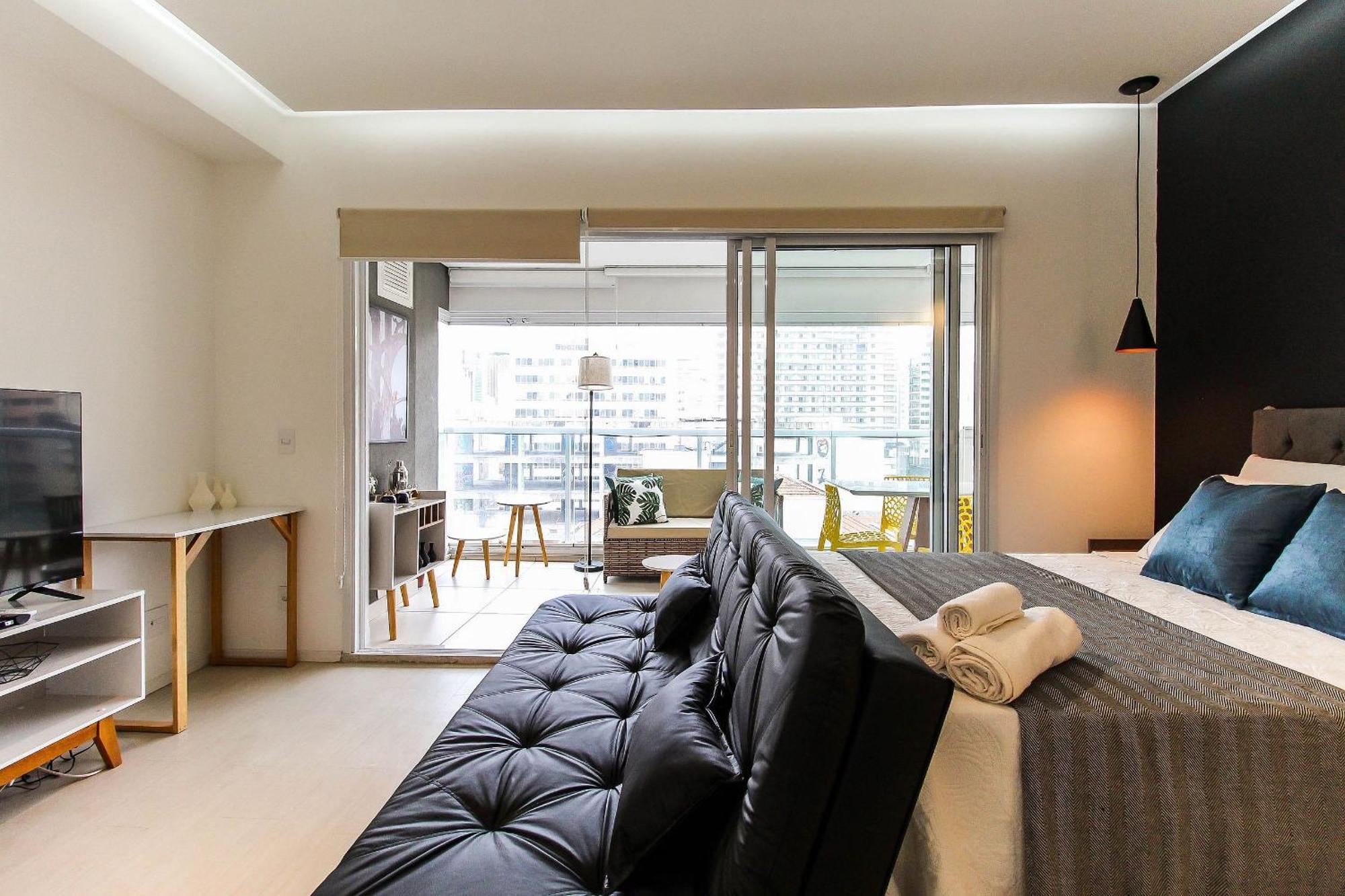 Vs1005 - Apto Design Na Augusta Prox A Paulista Apartment Sao Paulo